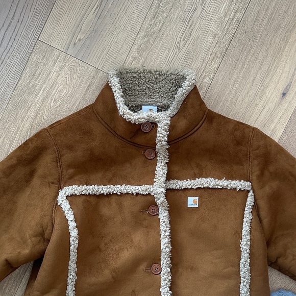Carhartt Tan Shearling Jacket - Picture 6 of 7